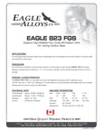 EAGLE 823 FGS Superior Gas Shielded Flux Cored All Position Wire For Joining Carbon Steel. PDF