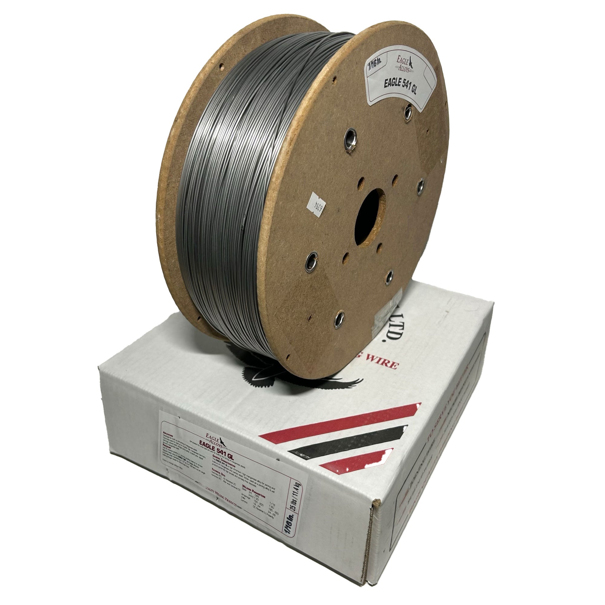 EAGLE 541 GL  Self Shielded Flux Cored Open Arc Wire For Build-up On Manganese Steels