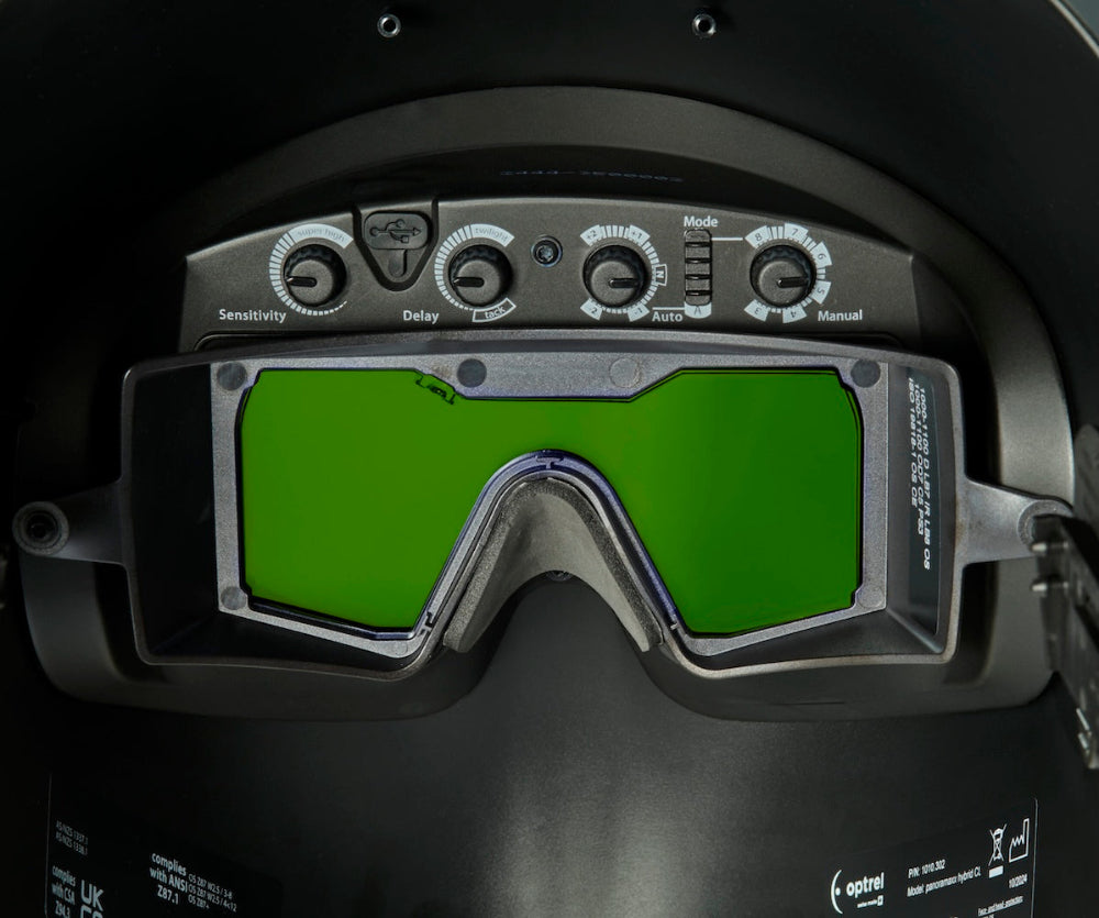 Optrel Panoramaxx Hybrid CLT Welding Helmet – Black (Laser Edition)