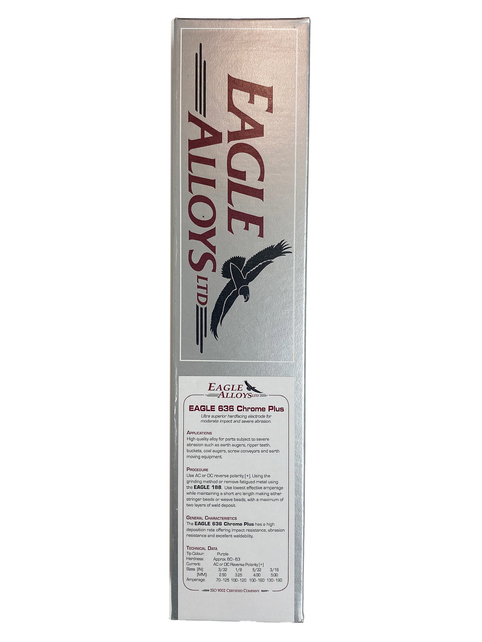 EAGLE 636 Ultra Superior Hardfacing Electrode For Moderate Impact And Severe Abrasion